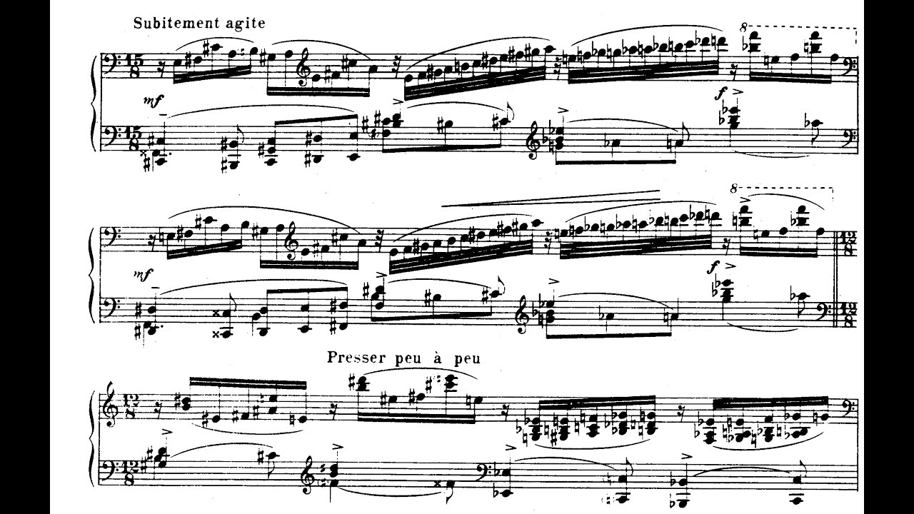 Georges Auric - Sonata for Piano (1932) [Score-Video]