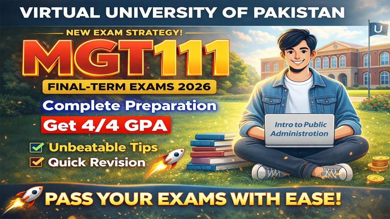 Mgt111 Final Term Preparation 2026 | Most Important Topics & Mcqs | The Mrciful Academy
