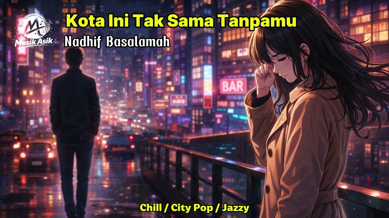 Kota Ini Tak Sama Tanpamu - Nadhif Basalamah Cover Chill City Pop Jazzy | MUSIK ASIK
