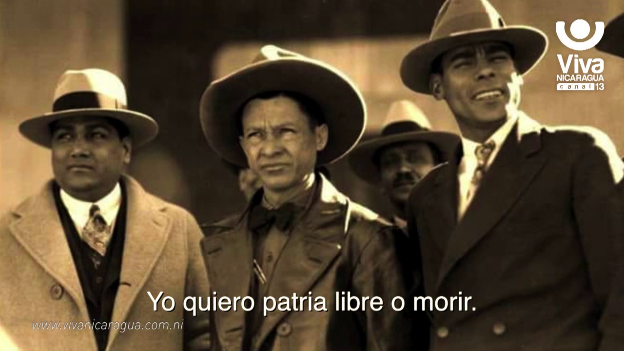 Detalles del General Sandino en la revoluci&oacute;n nicarag&uuml;ense