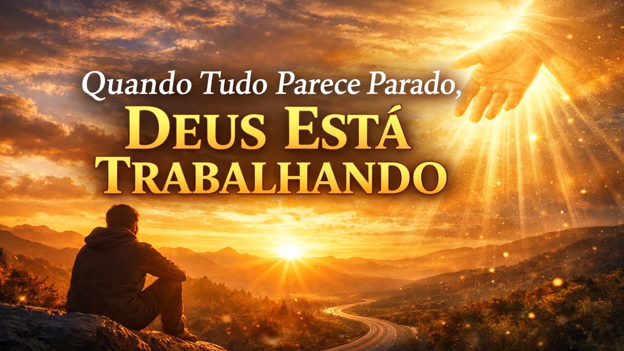 Deus Está Agindo Mesmo em Silêncio | Mensagem de Paz e Esperança #motivação  #motivacional