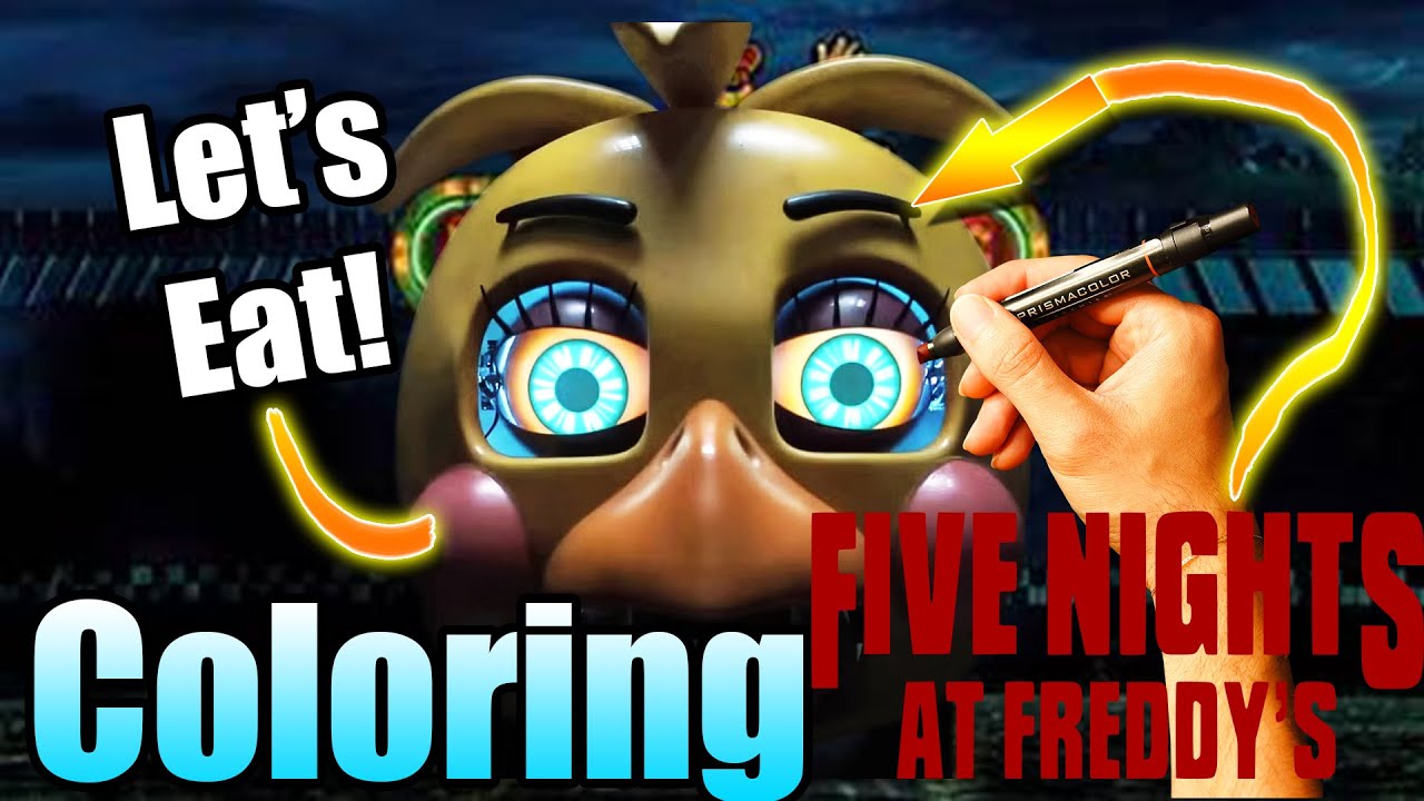 Coloring Five Nights at Freddy's!