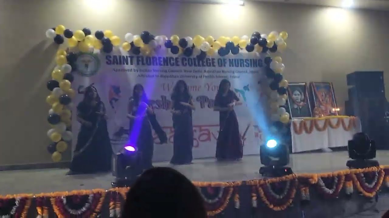 Fresher party #bscnursing #saintflorenceclg #jaipur #rajasthan #dancs #groupdance #trending 