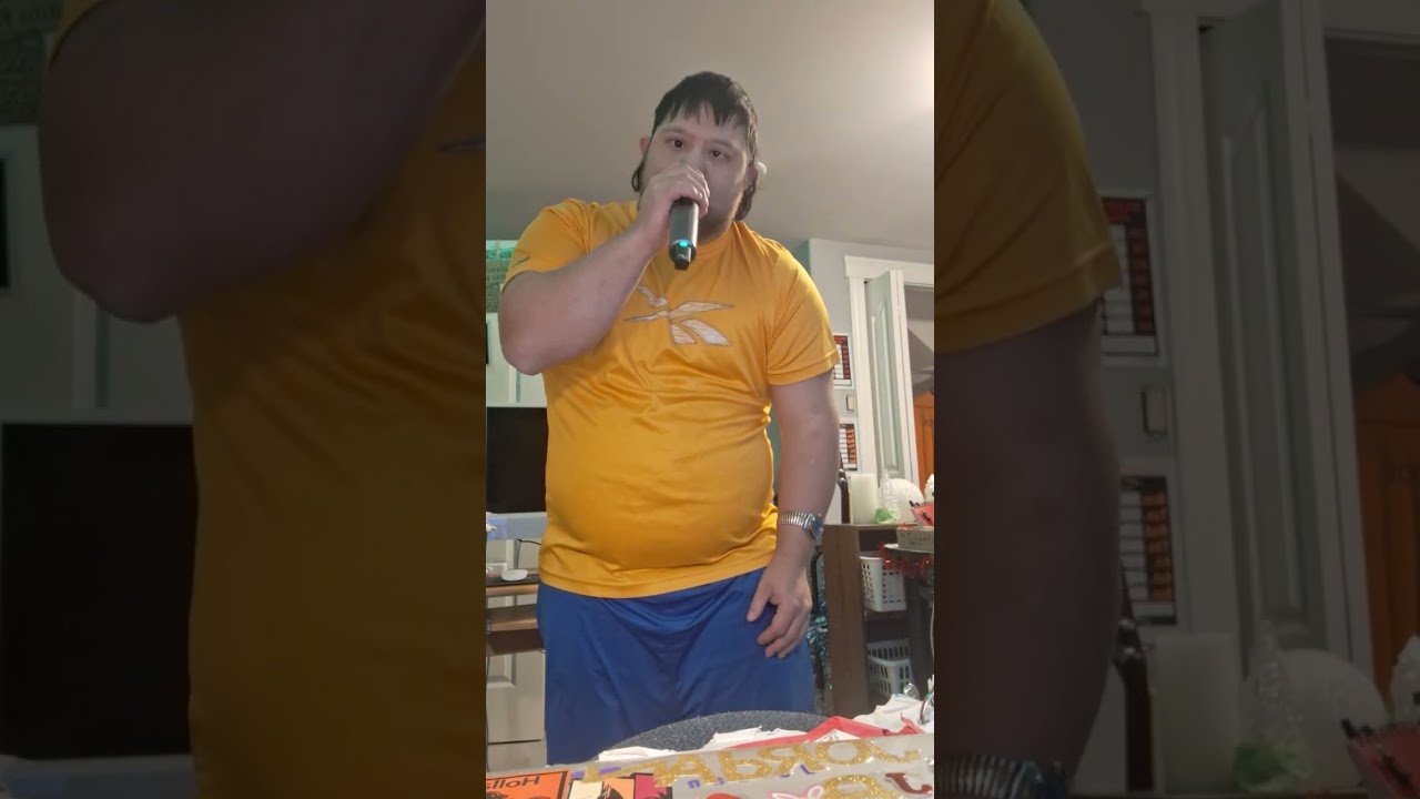 Jordan singing amazd by lonestar 