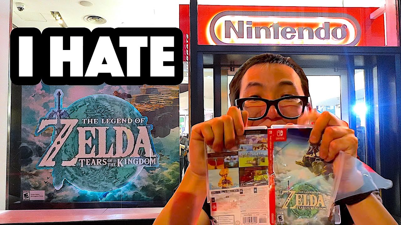 В ОЧЕРЕДИ НА TEARS OF THE KINGDOM НА NINTENDO NY