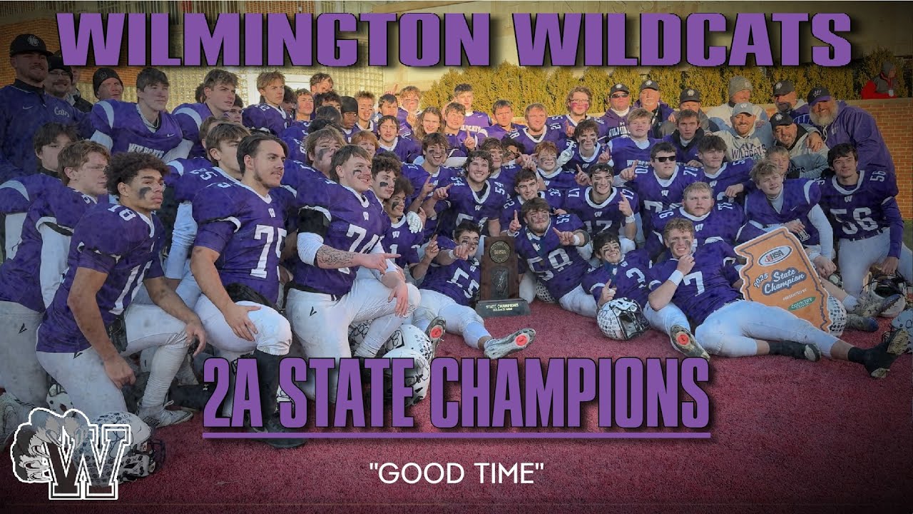 2025 Wilmington Wildcats 2A State Champions
