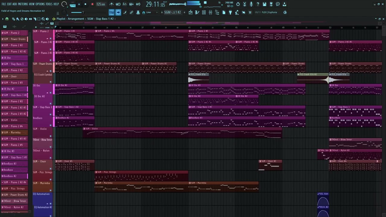 Deltarune - Field of Hopes and Dreams Recreation V2 (+ FLP)