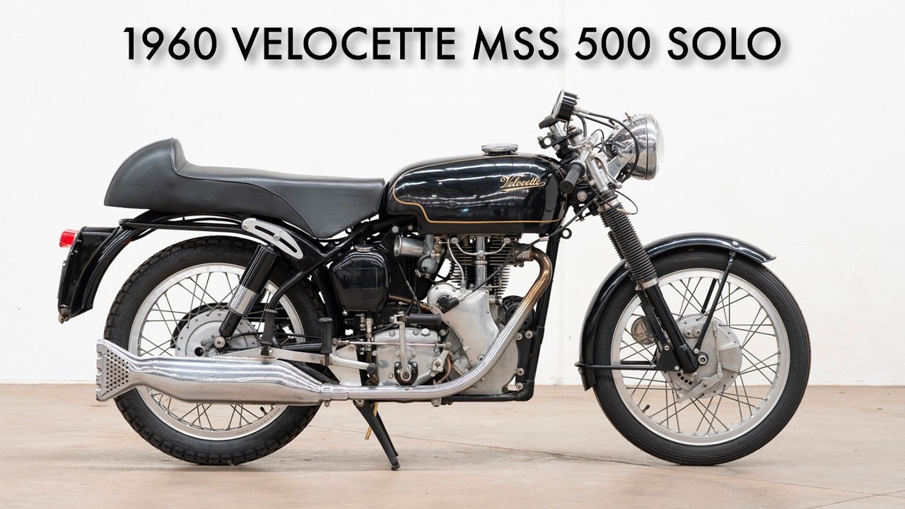 1960 Velocette MSS 500 Venom Clubmanised