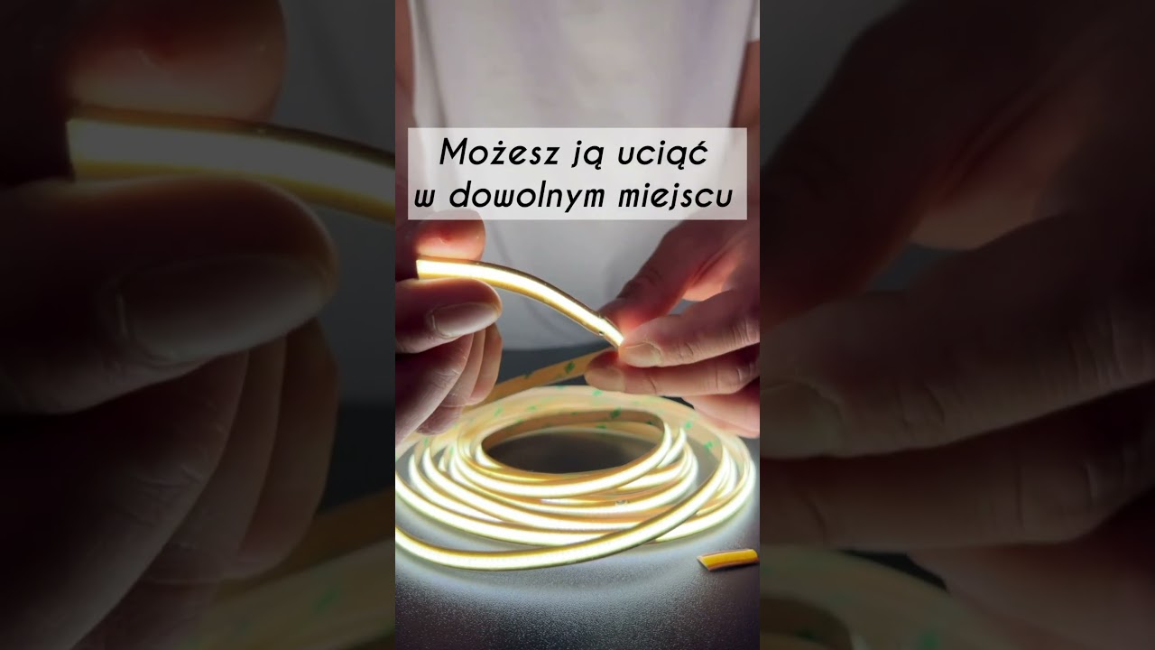 Taśma LED COB FREE CUT cięta co 1mm zoomLED&reg; 5 lat gwarancji