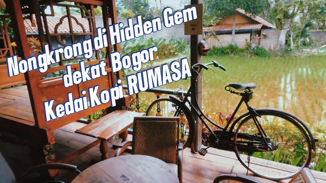 Ngopi di tepi sawah | Jalan-jalan ke Kedai Kopi Rumasa Cijeruk Bogor