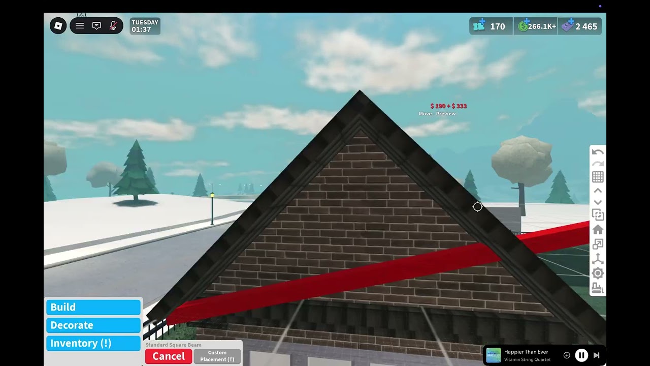 BLOXBURG MONEY GRIND and HOUSE BUILDING xx (JAN 8 2026)