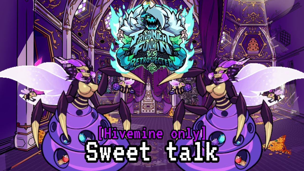 Friday night funkin' VS RetroSpecter - Part 2: Sweet talk [Hivemine only vocal]