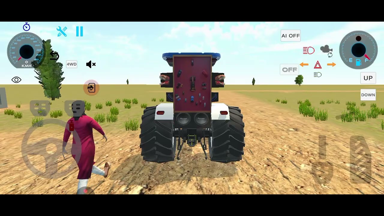 Buy new Holland and modify the tractor