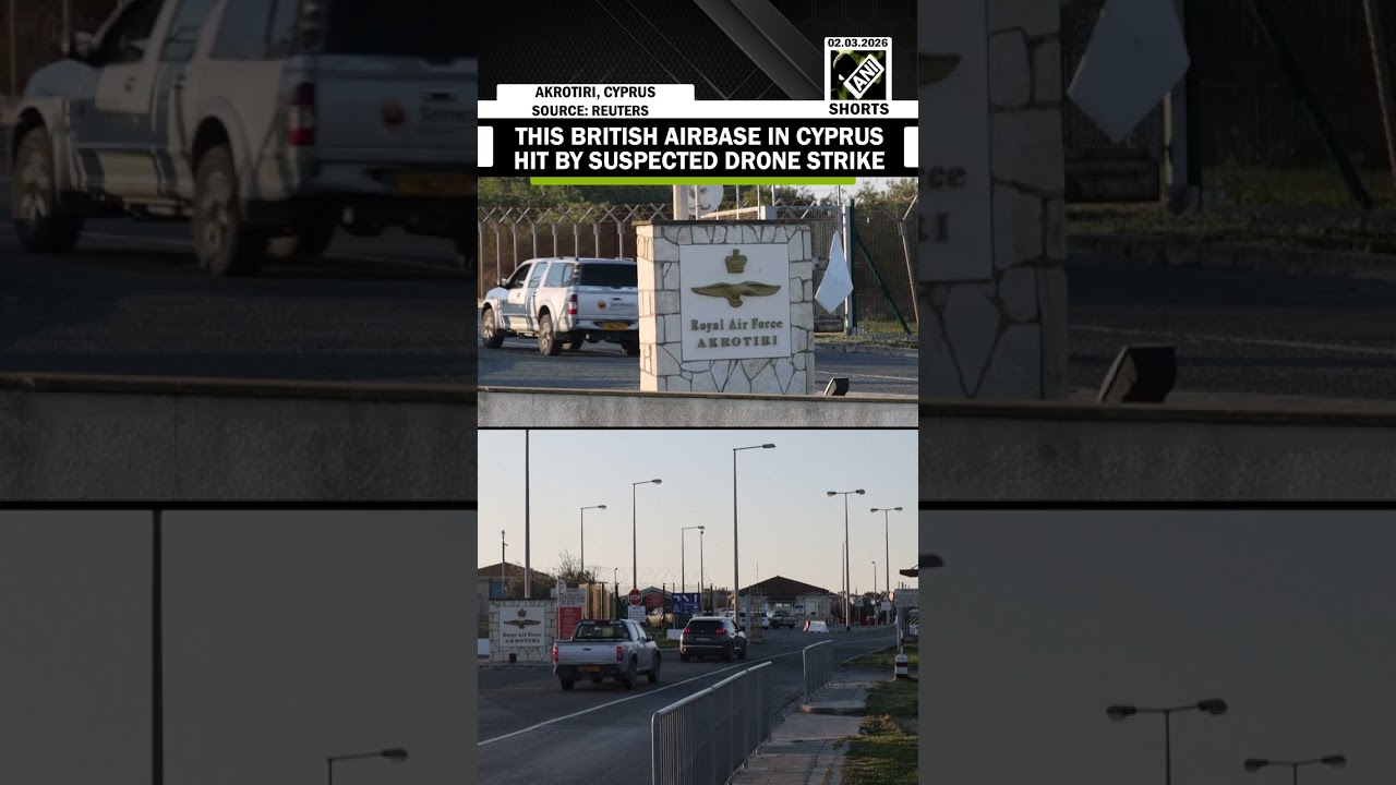 Big! Drone strike hits British RAF base of Akrotiri in Cyprus overnight, causing limited damage