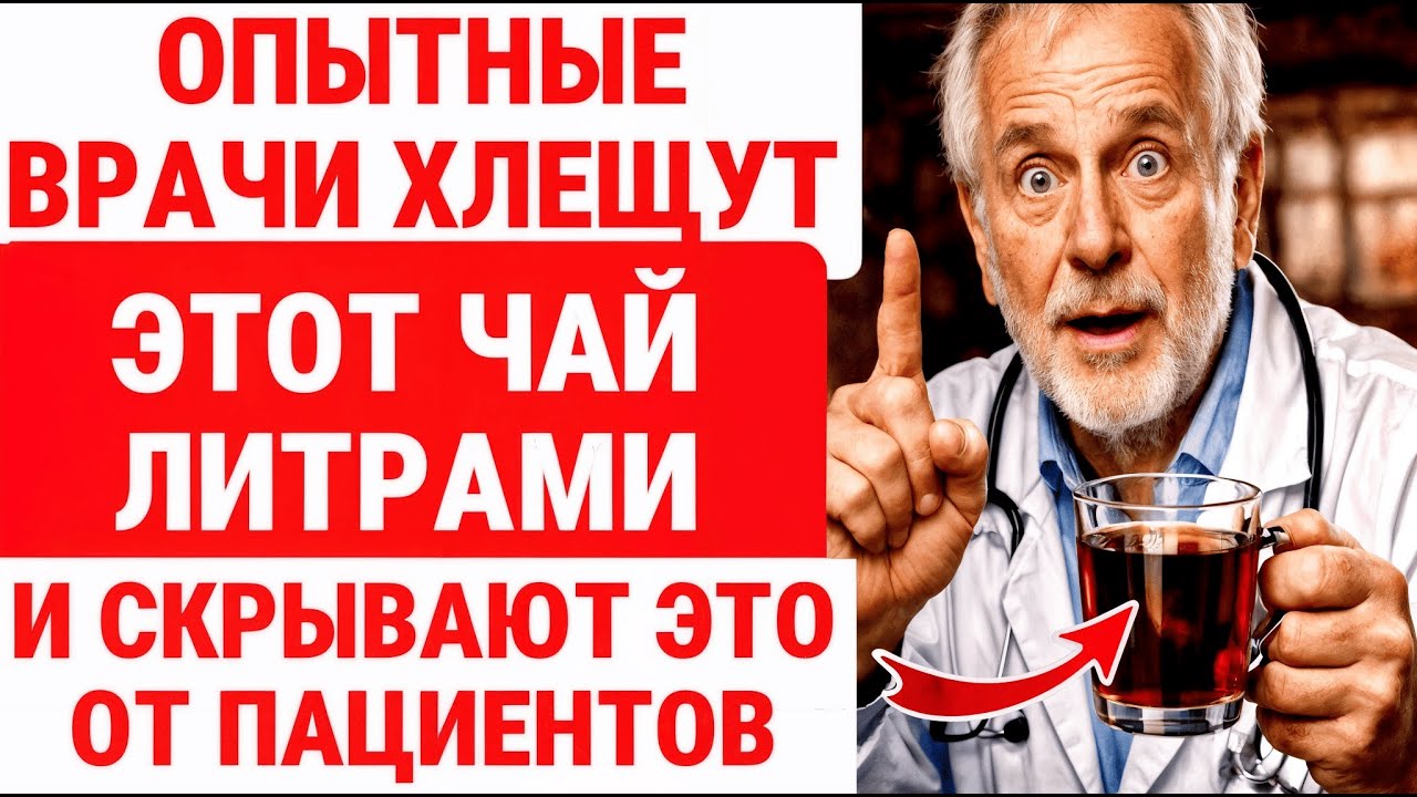 90% даже не ПОНИМАЮТ, что ОДИН Глоток ЭТОГО ЧАЯ ТВОРИТ с Вашим Организмом И СОСУДАМИ