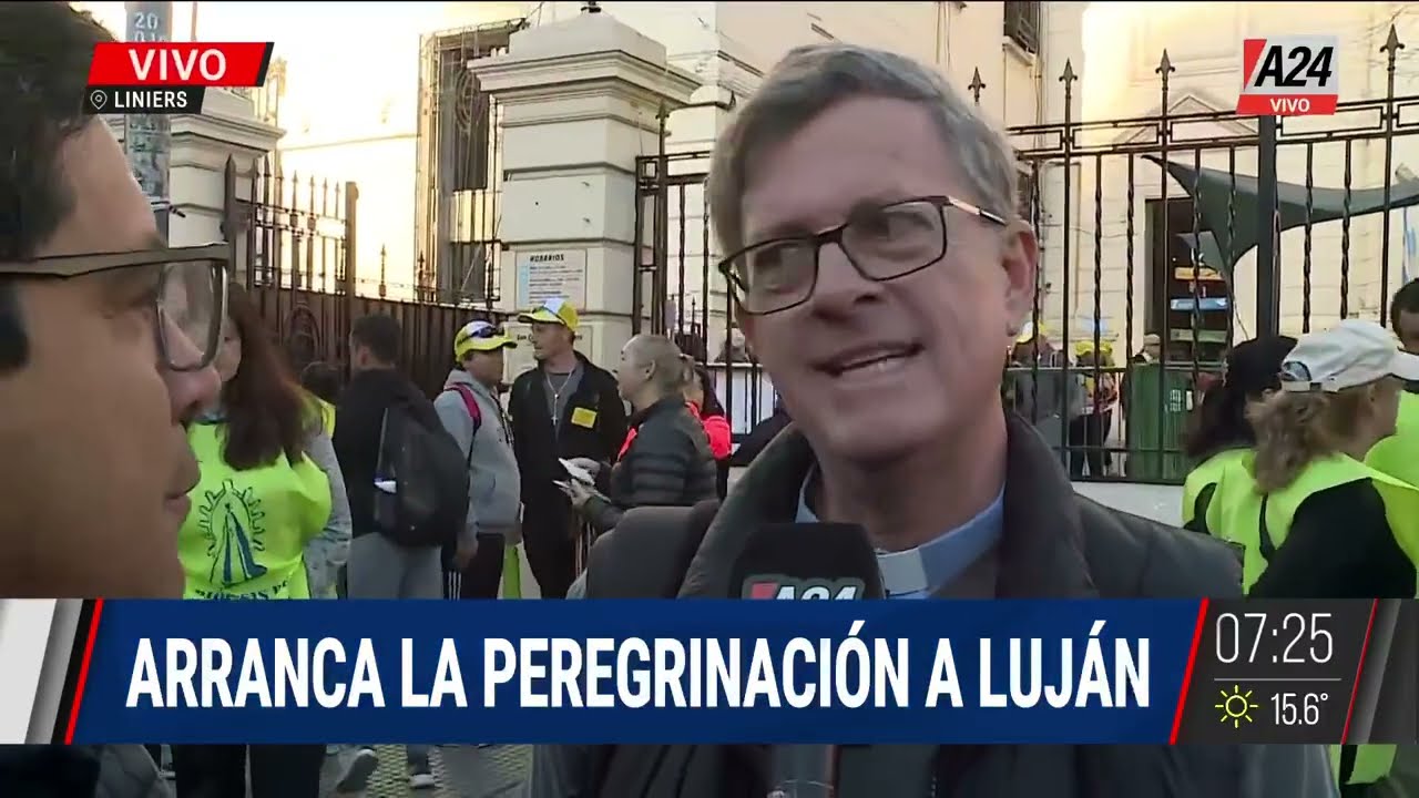 ⛪ ARRANCA LA PEREGRINACIÓN A LUJÁN