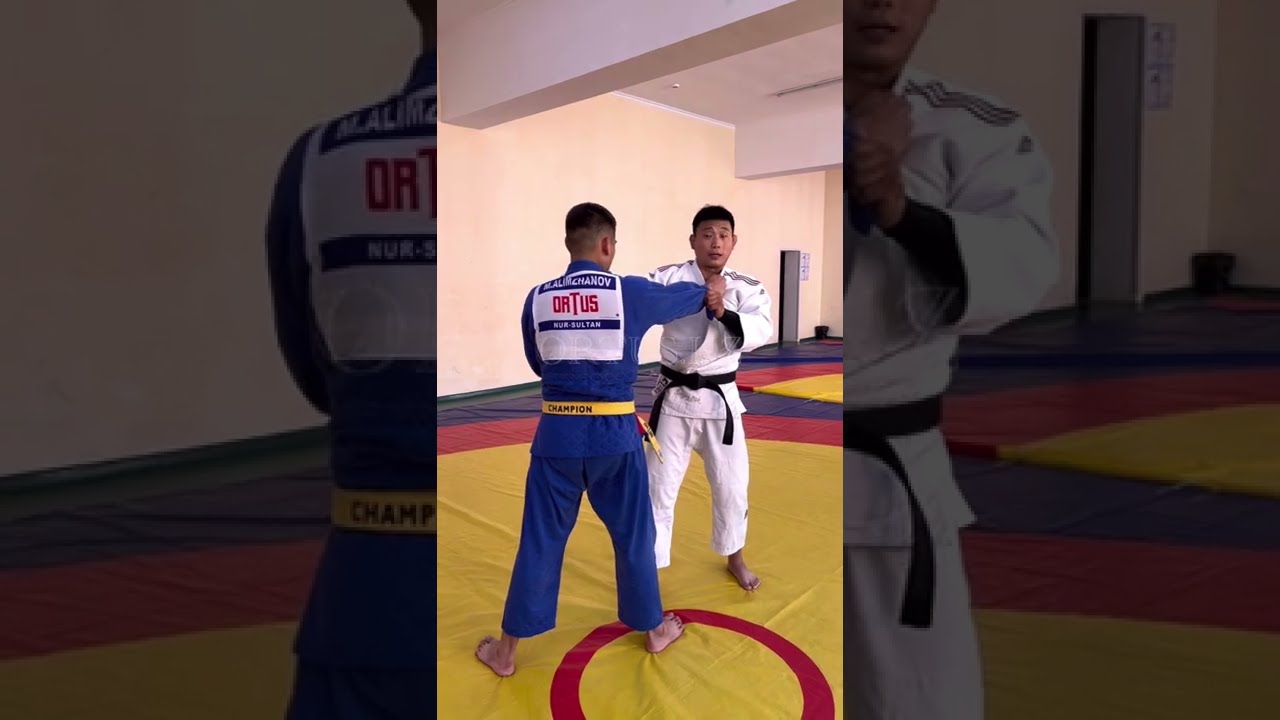 Judo Kumi-Kata техника захватов, срыв захвата одной рукой. ORTUS.KZ тренер Пак Сергей Александрович