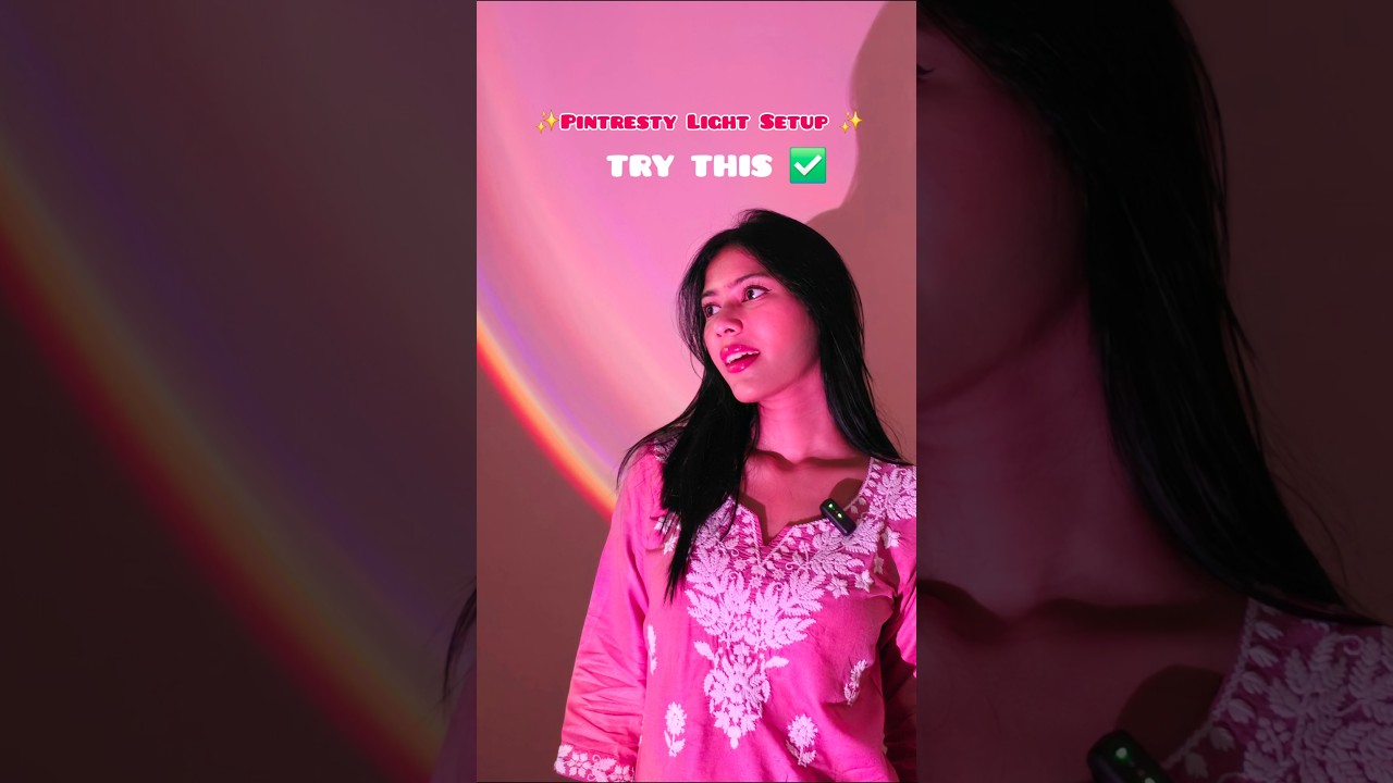 ✅  Sirf 300/- mai Pintresty light Setup 💡 | No Ring Light Needed #diycrafts #affordable #lightsetu