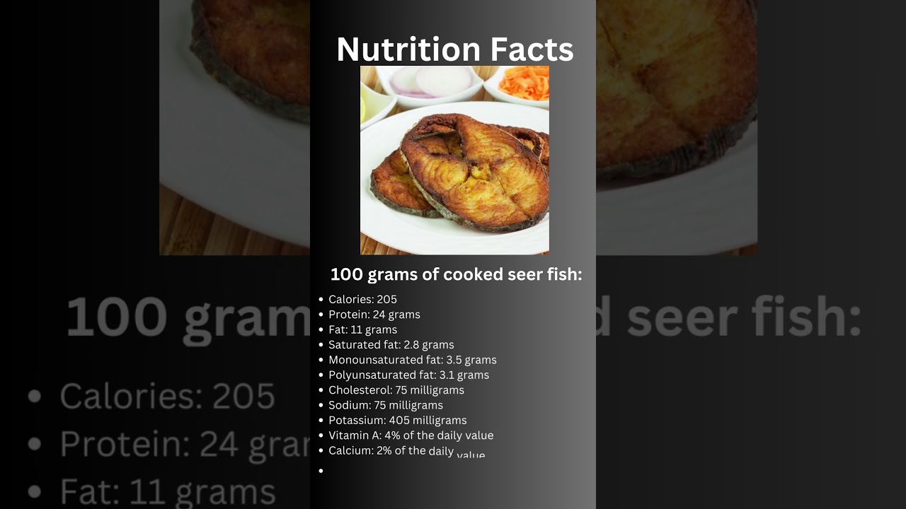 Should I Eat Seer Fish ? #seerfish #nutrition #weightloss #healthyeating