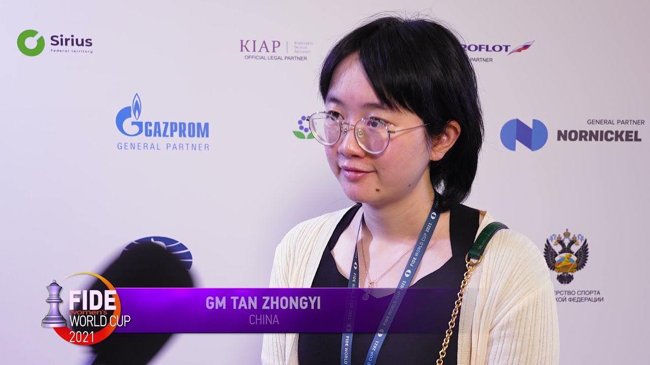 FIDE Women's World Cup | Interview with Tan Zhongyi |