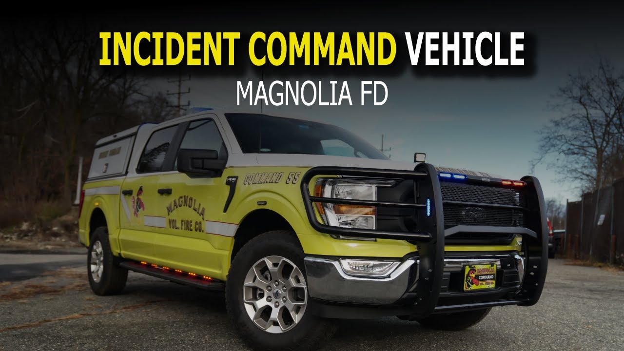 The Magnolia FD new INCIDENT COMMAND VEHICLE |  10-75 Emergency Vehicles