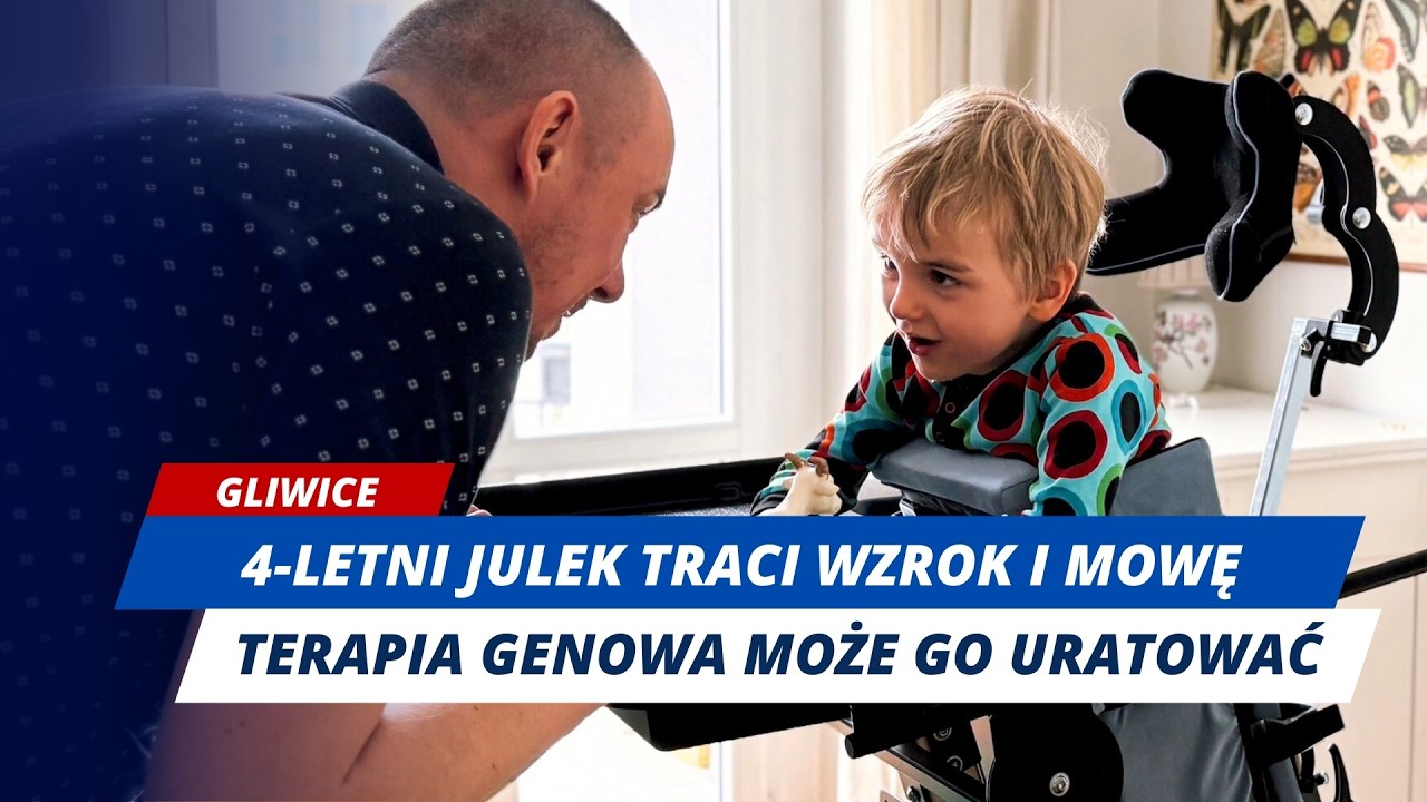 POTRZEBA 1,5 MLN ZŁ, BY URATOWAĆ 4-LETNIEGO JULKA! CZAS UCIEKA!
