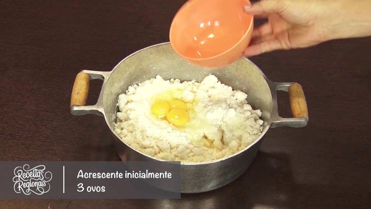 Receitas Regionais - Pão de Queijo Goiano