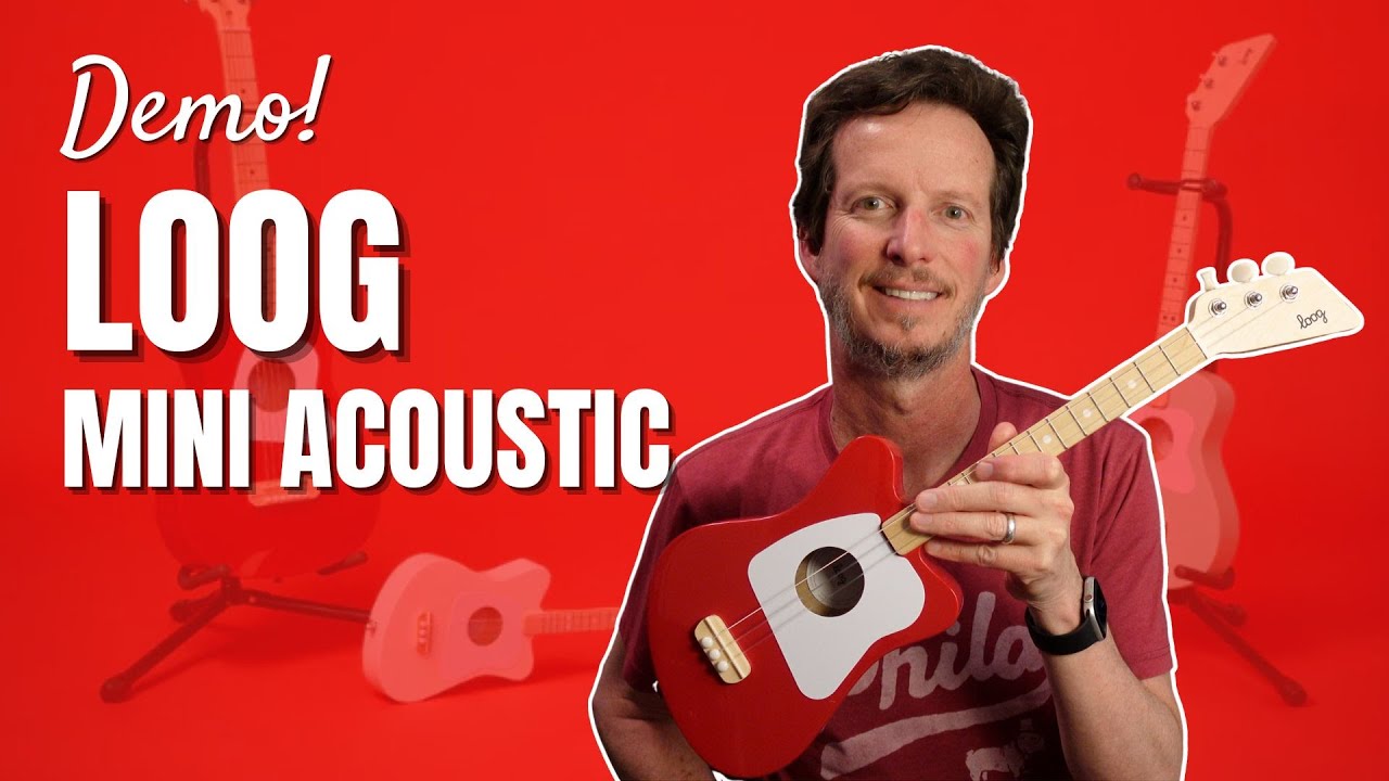 Loog Mini Acoustic Bundle — демо!