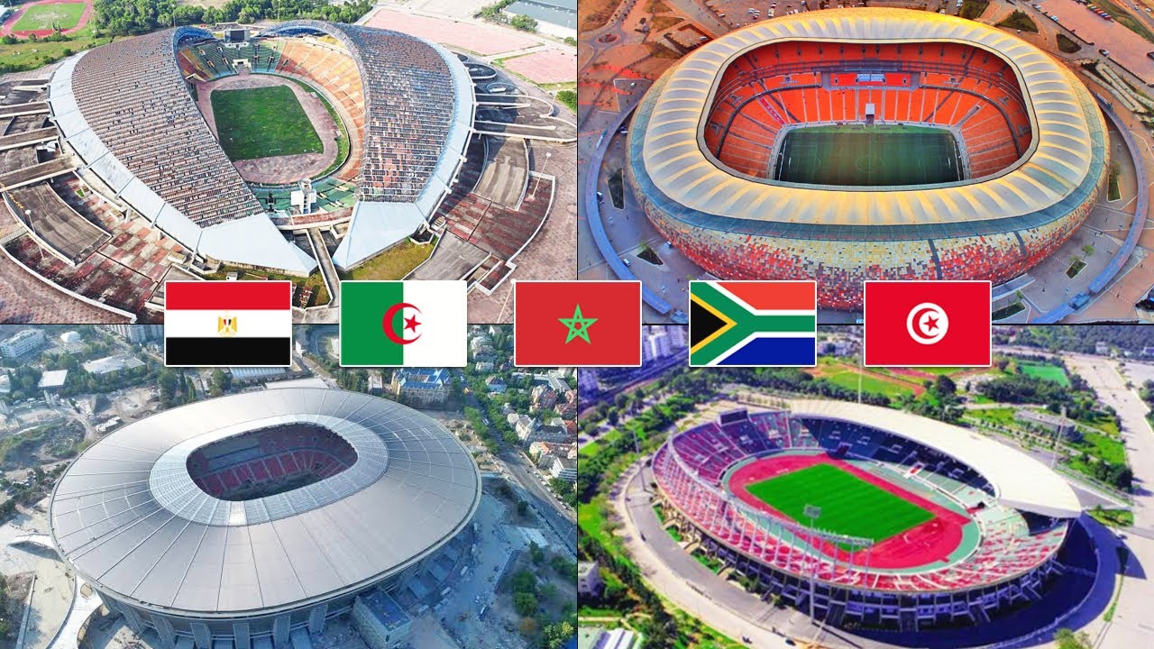 أكبر 10 ملاعب كرة قدم في أفريقيا حاليا!! 😲 ستتفاجأ من حجمها