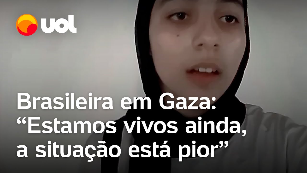 Brasileira em Gaza sobre cerco de Israel: ‘Muito difícil de achar água. Já perdi muitos familiares’