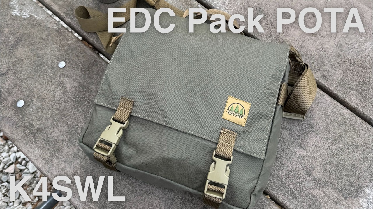 EDC-радиостанция: активация KH1 POTA с помощью моего скрытого рюкзака Woodsmen!