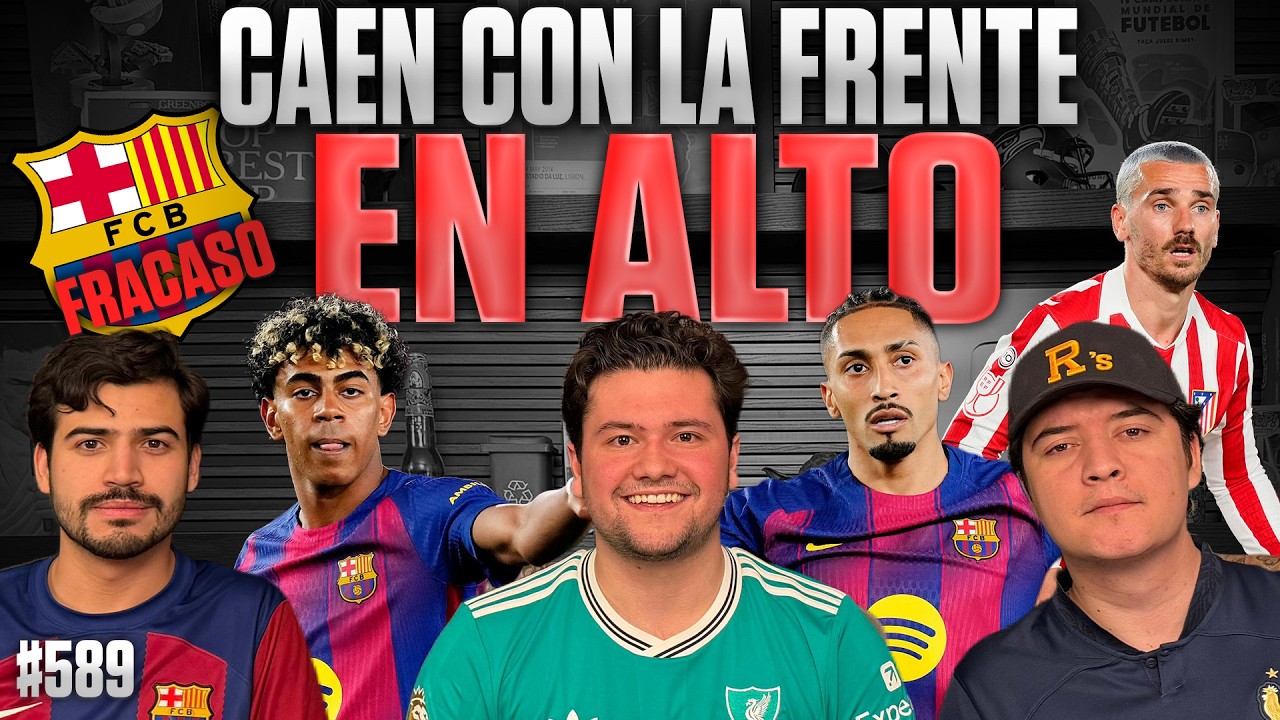 PODCAST DE PADILLA #592 — BARCELONA CAE CON LA FRENTE EN ALTO // ¿FRACASO?