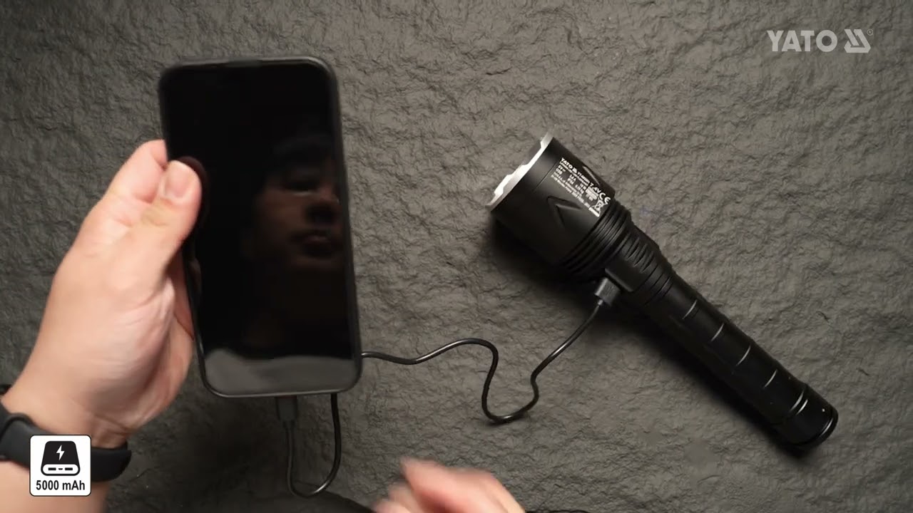 🔦 Test latarki YATO YT-085601 – zobacz, jak świeci 8000 lm!