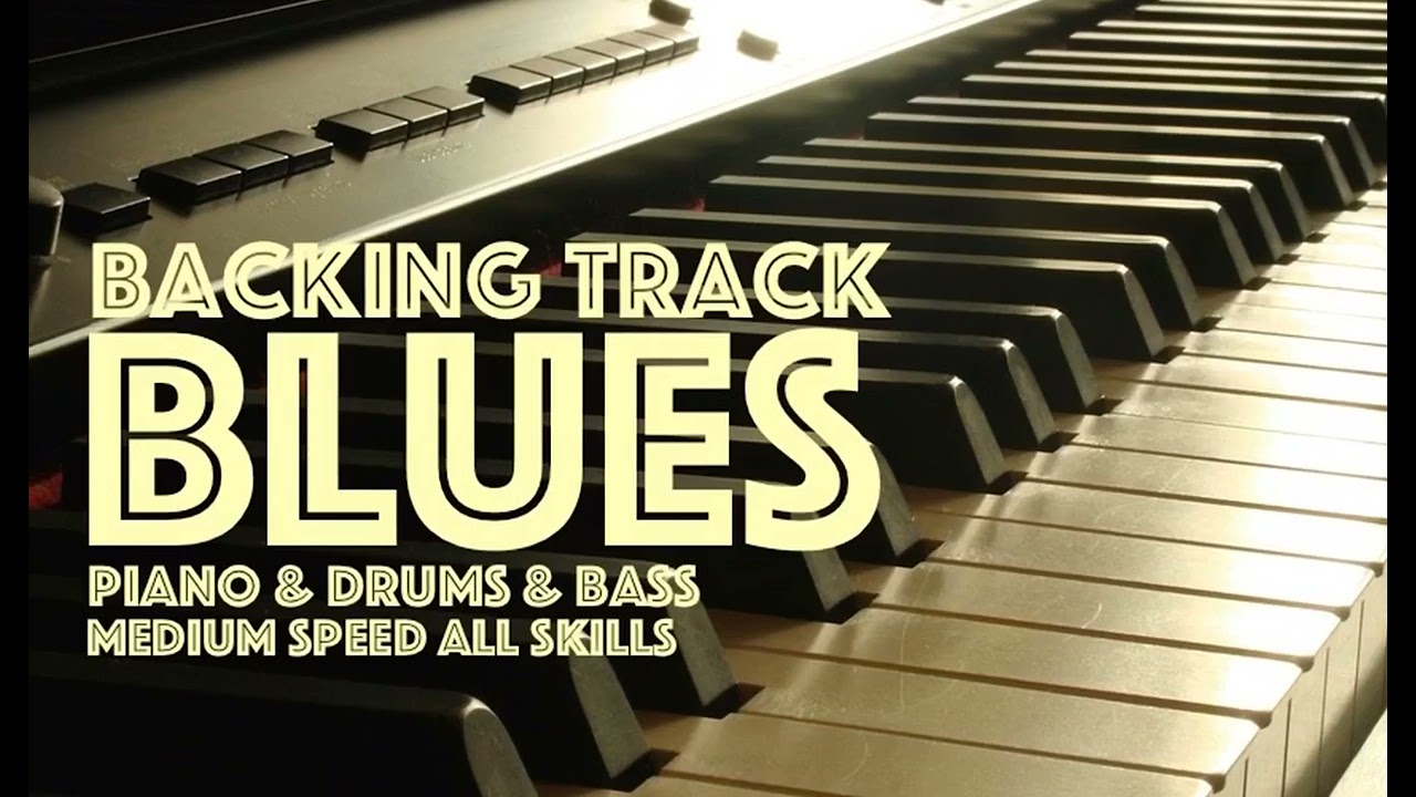 Blues Backing Track with Piano From Beginner Licks to Pro Guitar Players