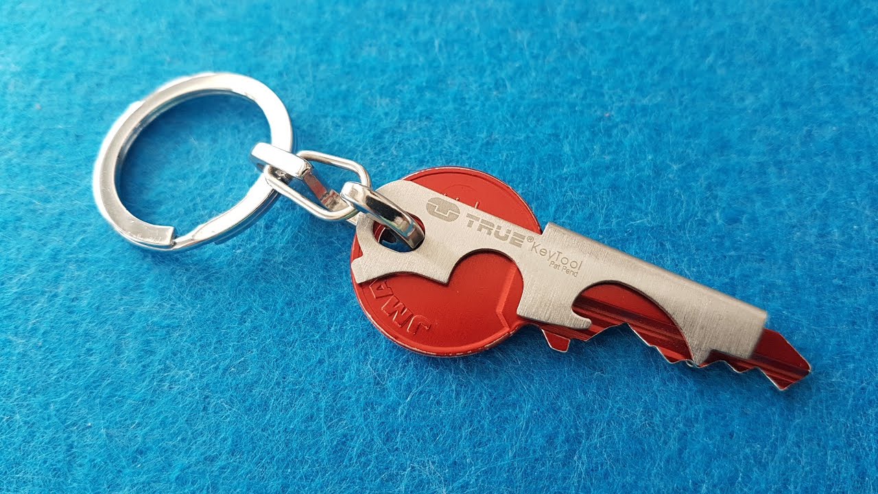 True Utility KeyTool a escena: Un gadget EDC con un inteligente diseño.