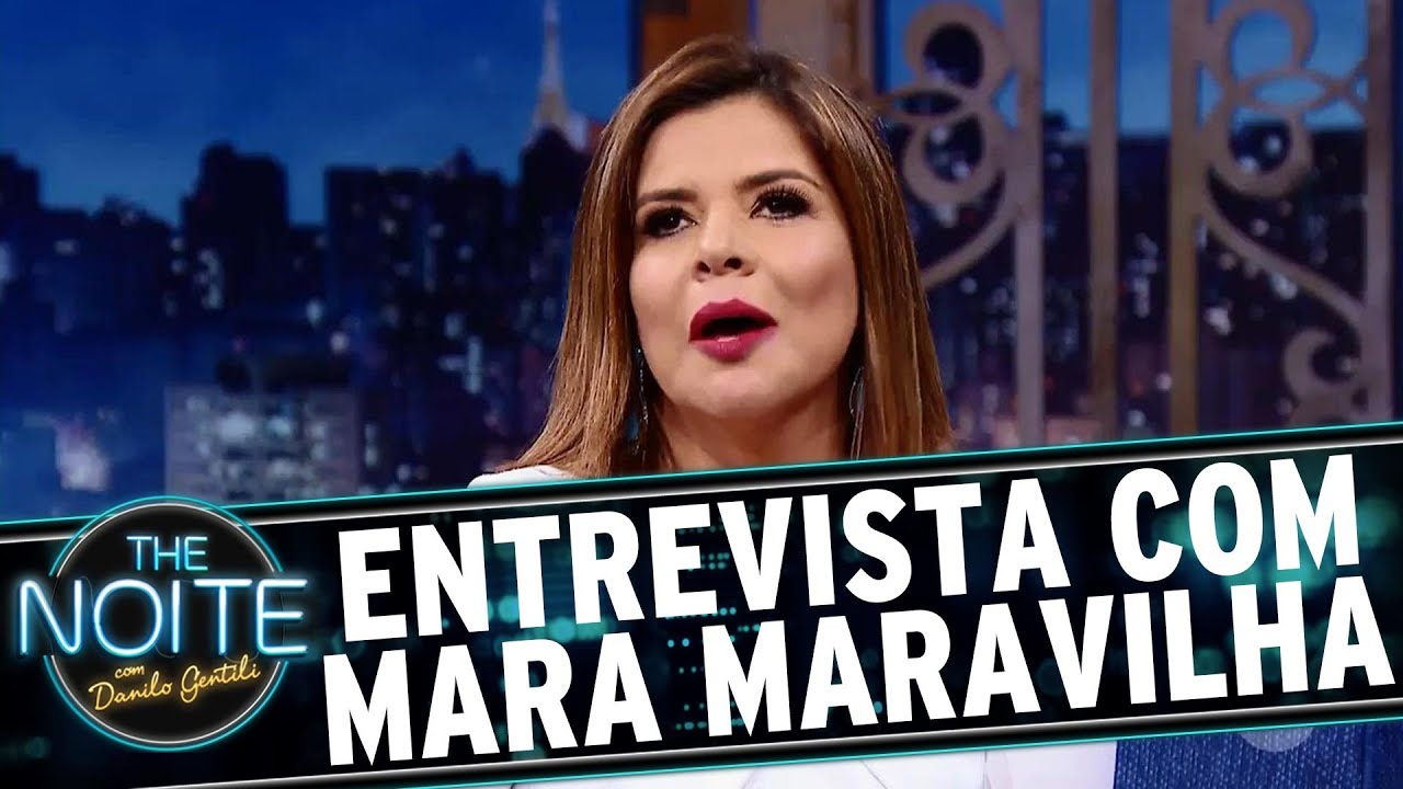 The Noite (12/09/16) - Entrevista com Mara Maravilha