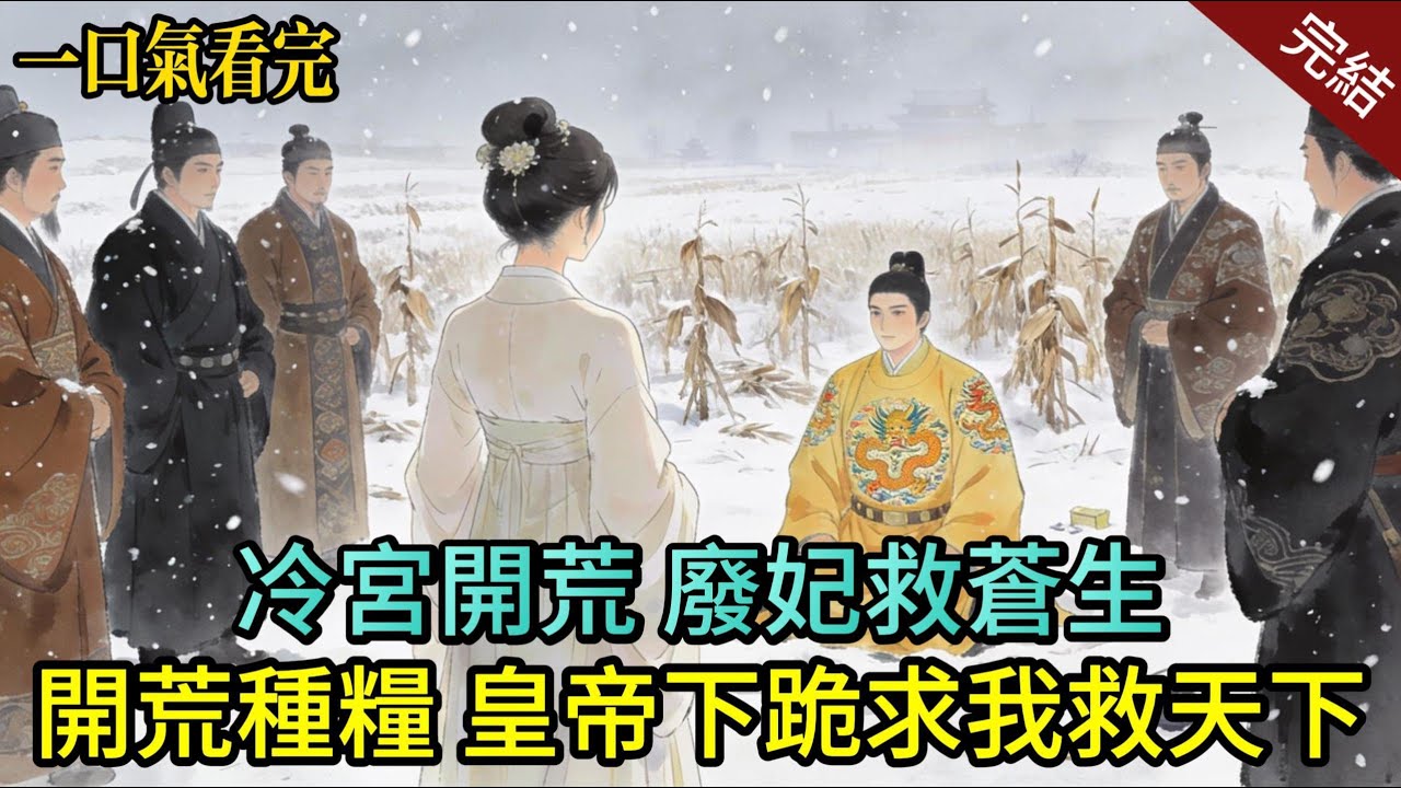 全宮都盼废妃死在冬日，她卻在冷宮種出滿園蔬果。饑荒年，皇帝率众人跪在破門前：“求爱妃，救天下。”#小说 #完结文
