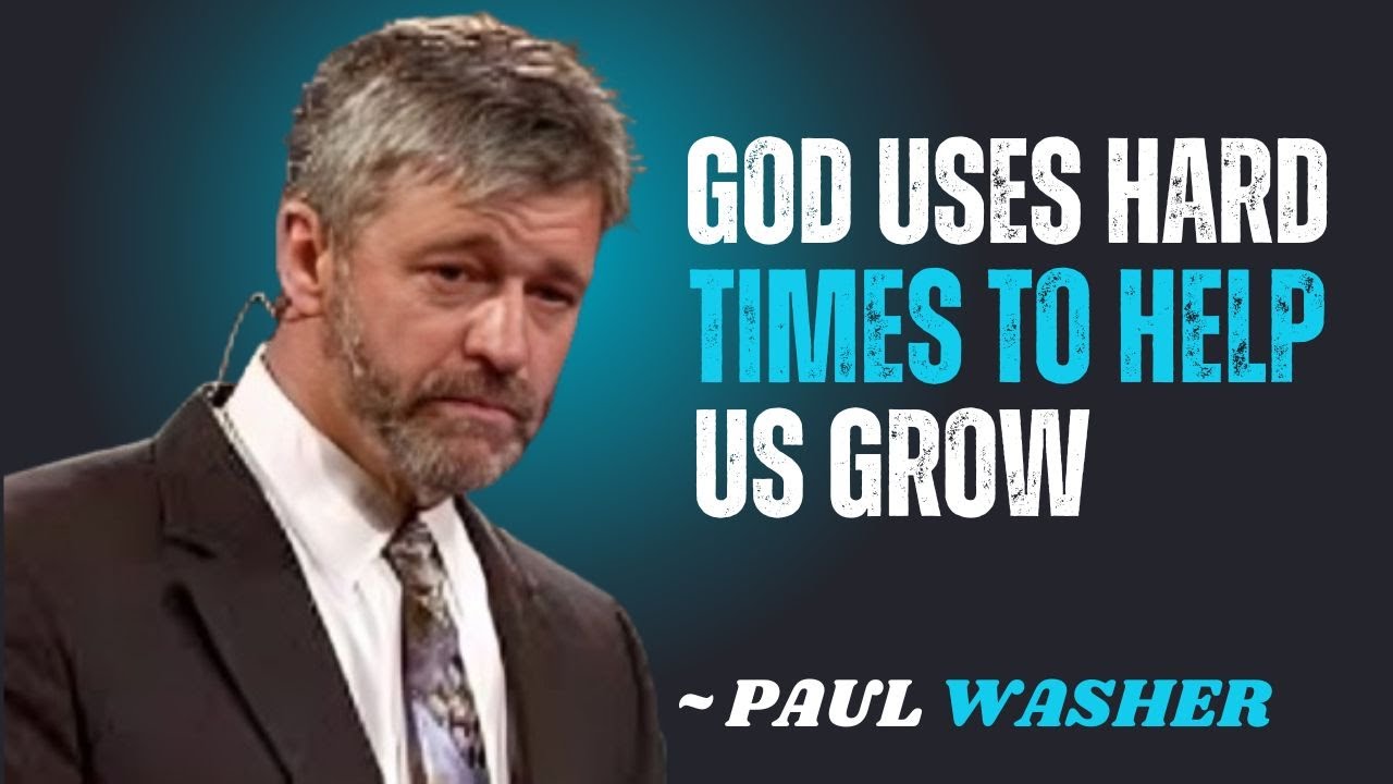 GOD USES HARD TIMES TO HELP US GROW~\\!! PAUL WASHER BEST MOTIVATION SPEECH!!#motivationspeech