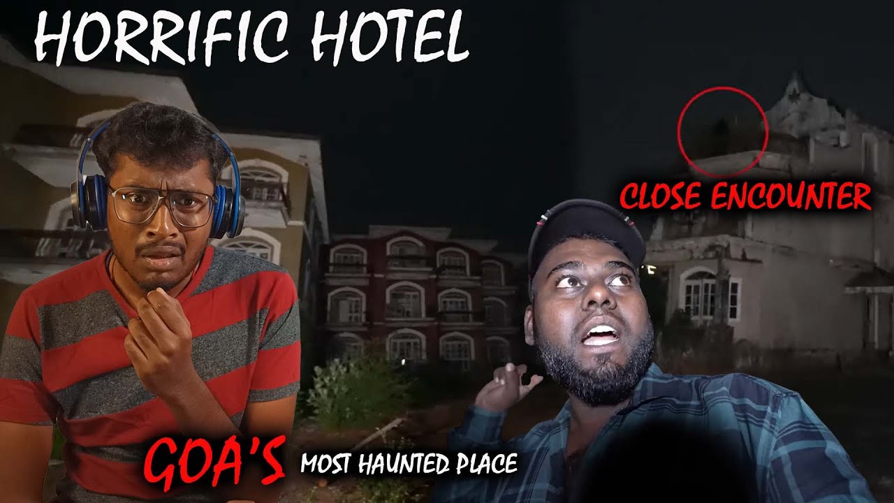 Horrific Hotel Reaction @graywolfvasu Ghost caught on camera | Goa's Haunted hotel