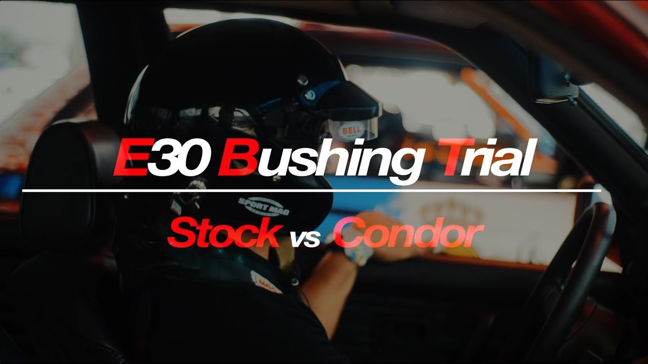 E30 Bushing Comparison - Stock vs. Condor