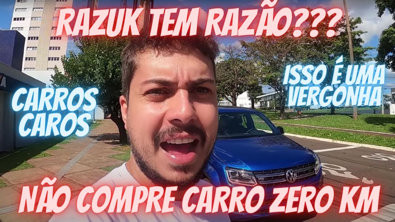 RAZUK BACKSTAGE TEM RAZÃO? OS CARROS NO BRASIL ESTÃO SUPERFATURADOS? MINHA EXPLICAÇÃO SOBRE ISSO.