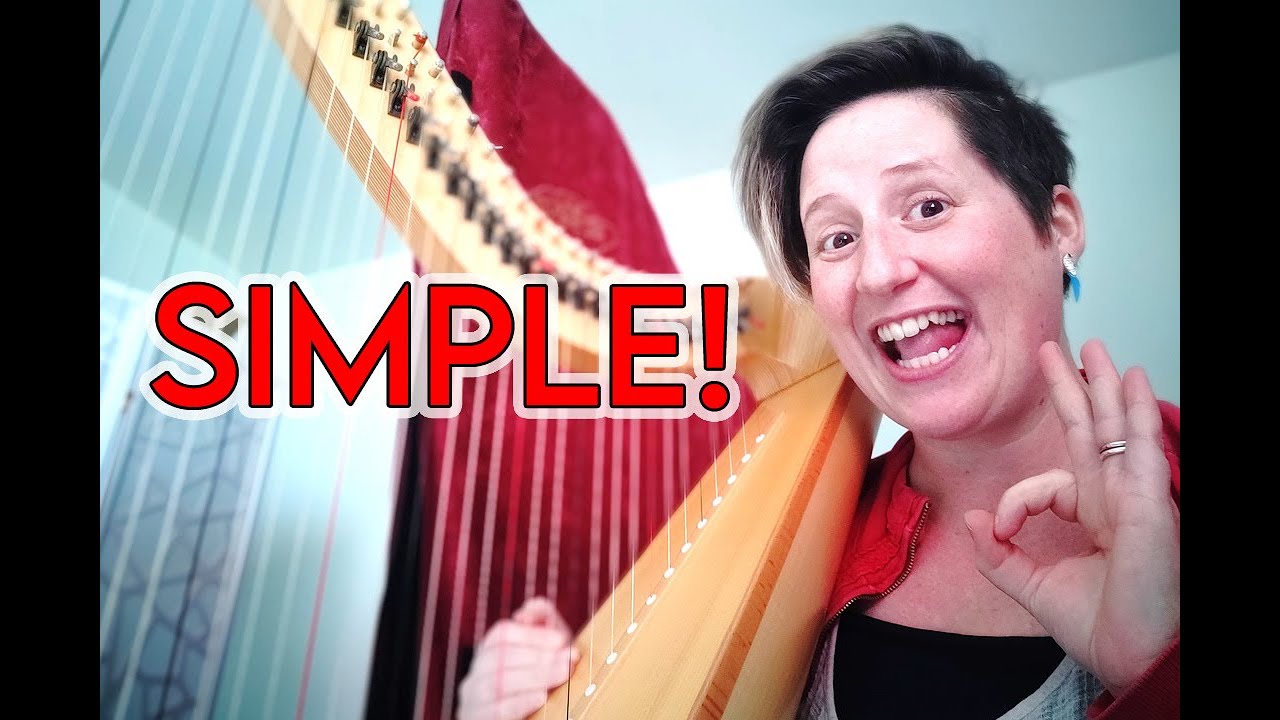 Repeated notes on the harp: try this super trick!