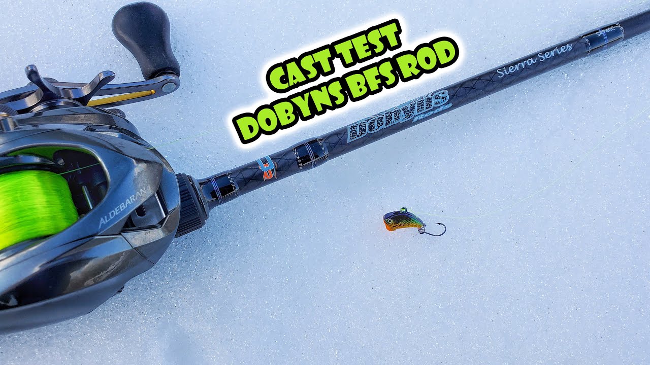 Cast Testing Dobyns Sierra Ultra Finesse Casting BFS Rod with Shimano Aldebaran BFS XG