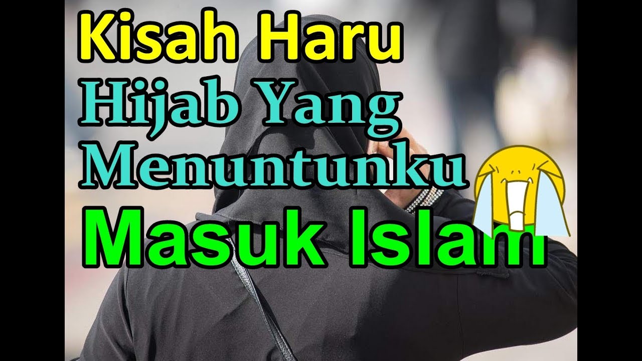 KISAH HARU 😩 WANITA AMERIKA INI MASUK ISLAM SETELAH MENCOBA MENGENAKAN HIJAB
