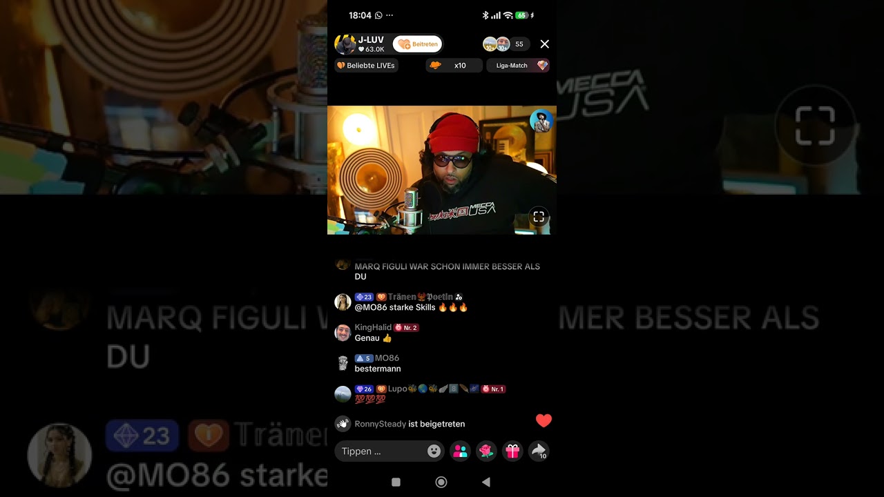 Tik Tok Psychose  J - Luv äußert sich zum Thema Arafat Abou-Chaker.