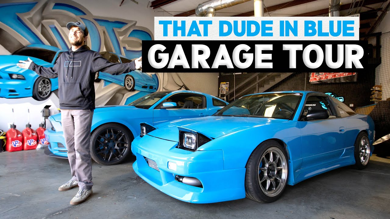 Inside the Garage & Collection of OG Youtube Car Reviewer - That Dude in Blue
