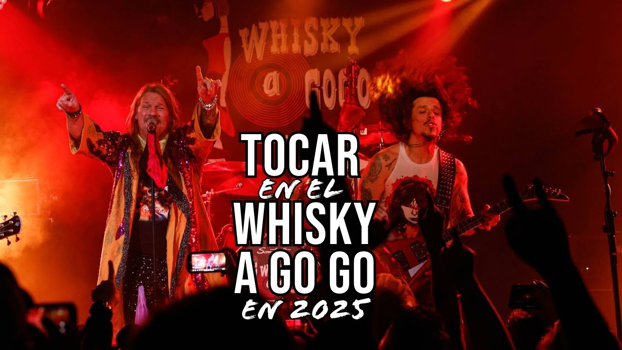 Tocar en el Whisky A Go Go con Chris Jericho - CHARLIE PARRA