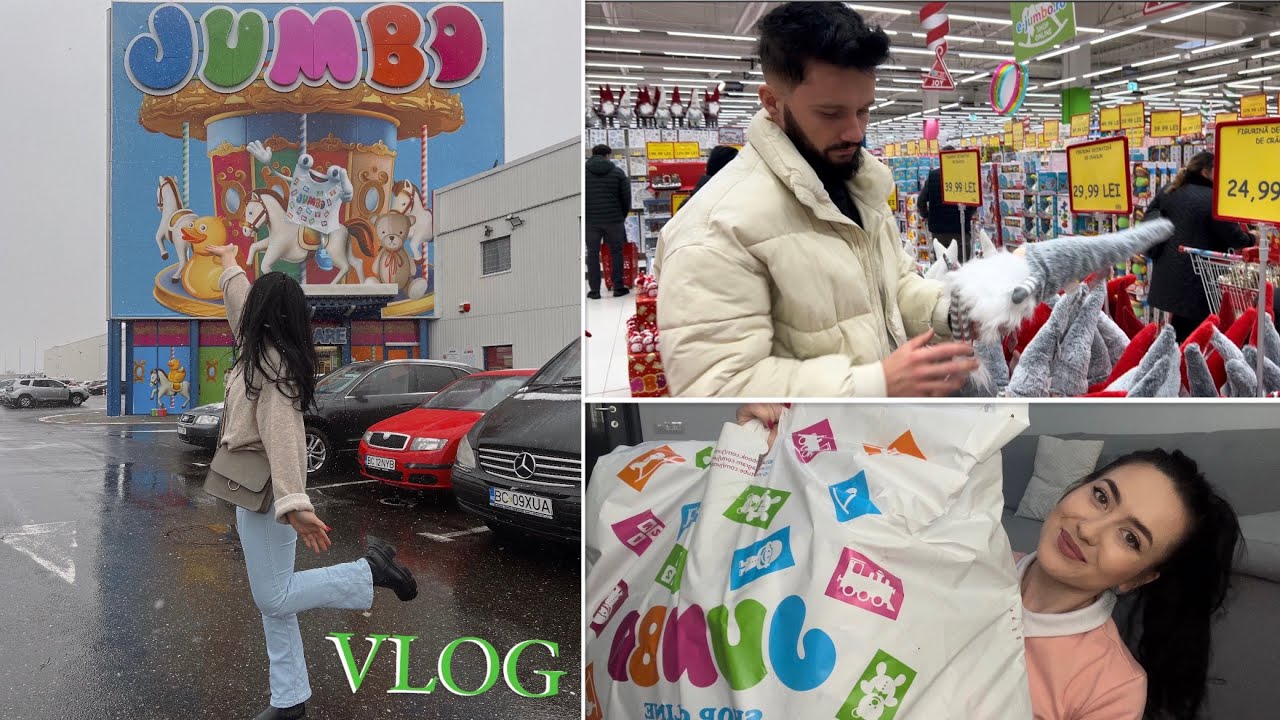 Vlog 🫶🏻 || Haul cu decorațiuni de la jumbo în valoare de 100€ || Mergem după cadouri ( deja ) ❤️
