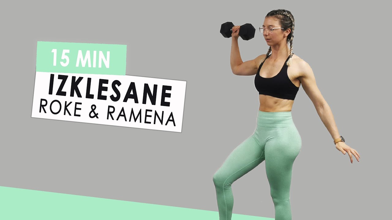 15 Min Izklesane roke in ramena / Shoulders & Arms Workout | Maricka Mary Stakne