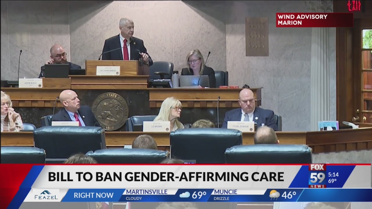 Indiana Senate committee advances bill that would ban gender transitioning procedures for anyone und